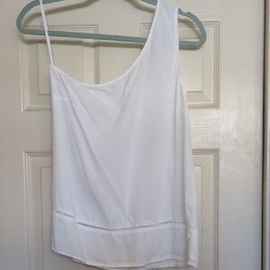 Cloth And Stone One Shoulder White Top